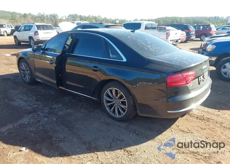 2012 Audi A8 L 4.2 из США, поврежденный, VIN WAURVAFD4CN032172